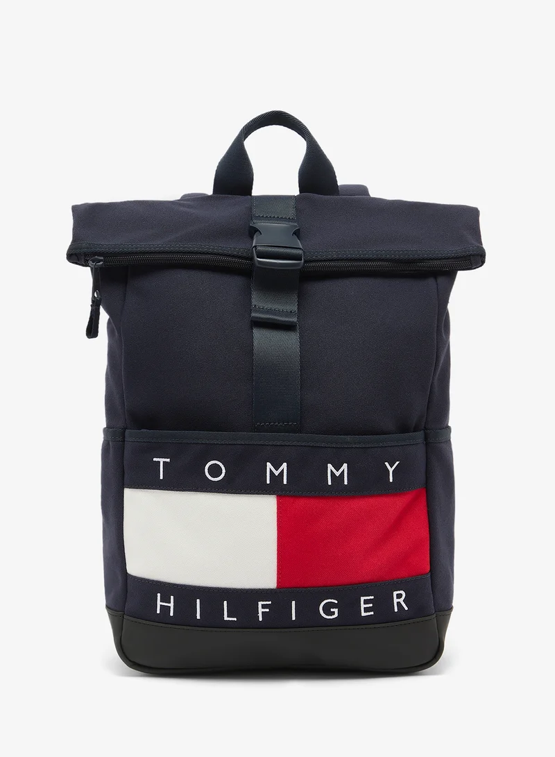 TOMMY HILFIGER Kids Heritage Flag Rolltop Backpack